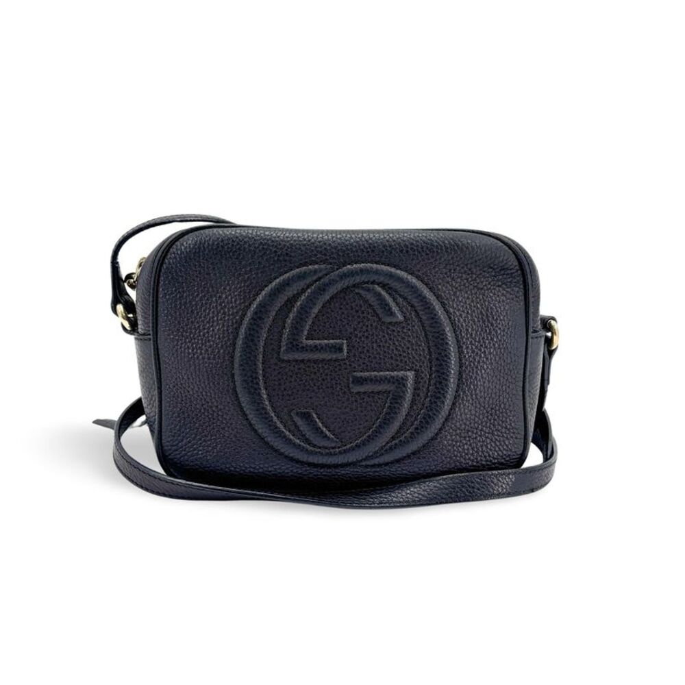 Gucci Soho Tassel Disco Shoulder Bag Black